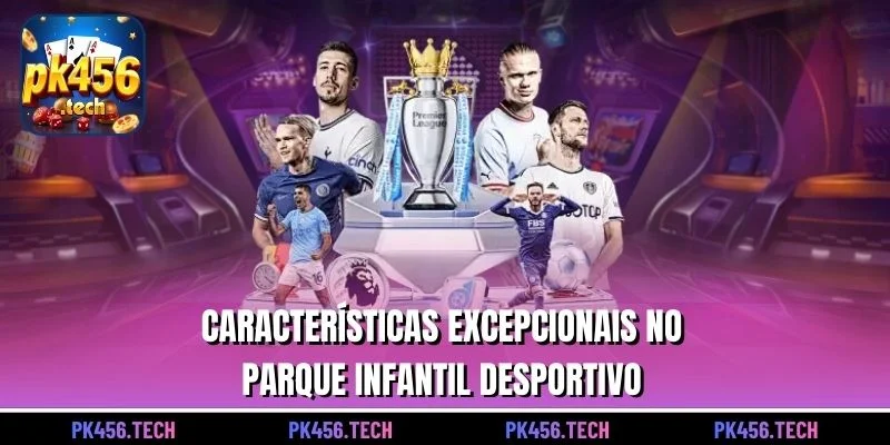 Características excepcionais no parque infantil desportivo